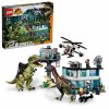 LEGO Jurassic World Giganotosaurus és therizinosaurus támadás 76949