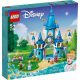 LEGO Disney Princess Hamupipőke és Szőke herceg kastélya 43206